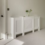 Jack Adjustable Radiator Cover - Snow White