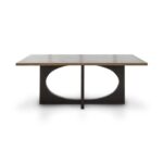 Jade Mango Wood Rectangular Dining Table Set - 6 Seater - Freya Fern Green Armchairs with Black Legs - Image 10