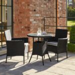 Outlet - Kemble Bistro Table - Black
