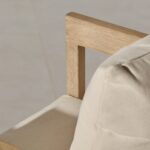Outlet - Imani Wooden Garden Chairs - Set of 2 - Brushed Light Acacia - Image 4