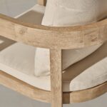 Outlet - Imani Wooden Garden Chairs - Set of 2 - Brushed Light Acacia - Image 7