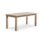 Kuro 6 Seater Wooden Garden Dining Set with 2 Shiro Cushioned Chairs & 2 Benches - Image 17