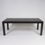 Outlet - Magnus Black Wood Extendable Dining Table - Image 7
