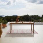 Lennox 6 Seater Wooden Garden Dining Set with Cushions - Image 3