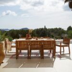 Lennox 8 Seater Wooden Garden Dining Set with Cushions - Image 2