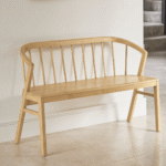 Mabel 3 Seater Bench - Pale Oak