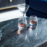 Outlet - Myla Black Marble Coffee Table - Image 3