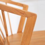Outlet - Mabel Classic Oak Bar Stools - Set of 2 - Image 5