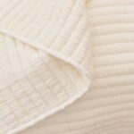 Malton 200x220cm Cotton Bedspread - White - Image 6