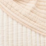 Malton 200x220cm Cotton Bedspread - White - Image 3