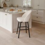 Marilyn Boucle Bar Stool - Black Legs - Image 7