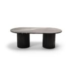 Myla Black Marble Coffee Table - Image 6