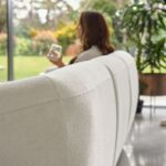 Outlet - Nathalia Right Chaise Corner Sofa - Chalk White Boucle - Image 5