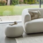 Nathalia Boucle Round Footstool - Image 6