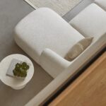 Outlet - Zaliki Pearl Terrazzo Concrete Coffee Table - Image 4