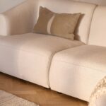 Outlet - Nathalia Right Chaise Corner Sofa - Chalk White Boucle - Image 14