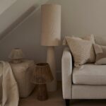 Chattendon 130cm Floor Lamp - Ivory Boucle - Image 3