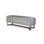 Outlet - Norah Storage Ottoman - Ivory - Image 9
