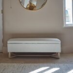 Outlet - Norah Storage Ottoman - Ivory - Image 8