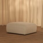Nathalia Small Run Up Stool - Soft Beige