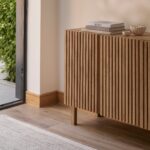 Nia 3 Door Large Sideboard - Seasoned Oak - Image 9