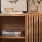Outlet - Nia 2 Door Small Sideboard - Seasoned Oak - Image 3
