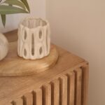 Outlet - Nia 2 Door Small Sideboard - Seasoned Oak - Image 2