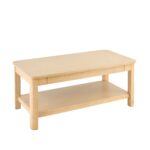 Noah Whitewash Oak Rectangular Coffee Table - Image 13