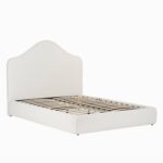 Odette Super King Size Ottoman Bed - Ivory - Image 7