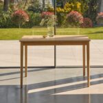 Paul Whitewash Extendable Dining Table Set - 4 Seater - Wren Black Dining Chairs - Image 7