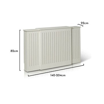 Picture8 1 Elspeth Extendable Radiator Cover in Snow White