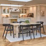 Priya Whitewash Oak Rectangular Dining Table - Image 2