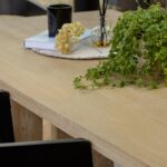 Priya Whitewash Oak Rectangular Dining Table - Image 7