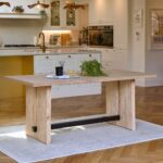 Priya Whitewash Oak Rectangular Dining Table