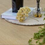 Priya Whitewash Dining Table Set - 6 Seater - Ella Black Wooden Chairs - Image 11