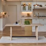 Priya Whitewash Oak Rectangular Dining Table - Image 3