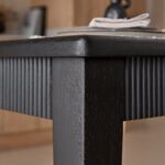 Raleigh Black Rectangular Dining Table - Image 4