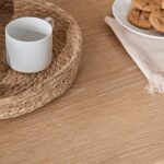 Raleigh Whitewash Oak Rectangular Dining Table Set - 6 Seater - Freya Oat Boucle Dining Chairs - Whitewash Oak Legs - Image 4