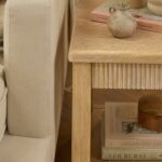 Raleigh 45cm Side Table - Whitewash - Image 3