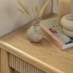Raleigh 45cm Side Table - Whitewash - Image 2