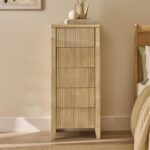 Raleigh 5 Drawer Tallboy - Whitewash