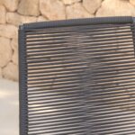 Ryder Black Rope Garden Chairs - Set of 2 - Image 2