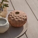 Shiro Round Garden Table - Brushed Light Acacia - Image 6