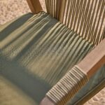 Shiro 6 Seater Wooden Garden Dining Set with 2 Shiro Benches & 2 Shiro Chairs - Green Rope - Image 13