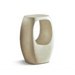 Sohan 32cm Side Table - Sand Concrete - Image 7