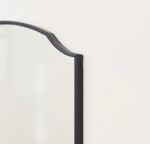 Outlet - Soho 100x70cm Metal Mirror - Black - Image 2