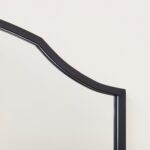 Outlet - Soho 100x70cm Metal Mirror - Black - Image 3
