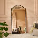 Soho 180x90cm Metal Mirror - Black