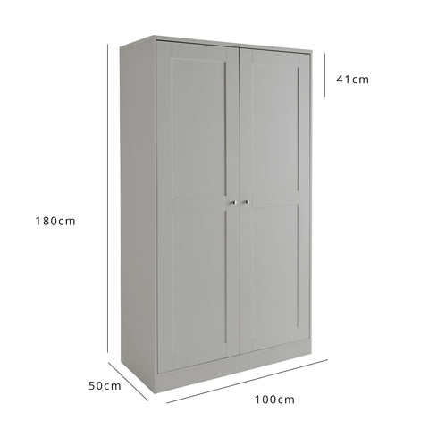 Stevie Bedroom Furniture Set - Grey