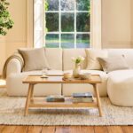 Tilly 100cm Rectangular Coffee Table - Whitewash Oak